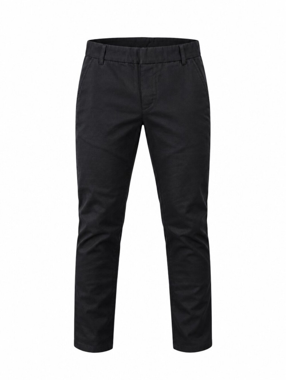 BEVY FLOG Women's Black Ankle Cropped Dafna Style Flog Pants - Black Stripe